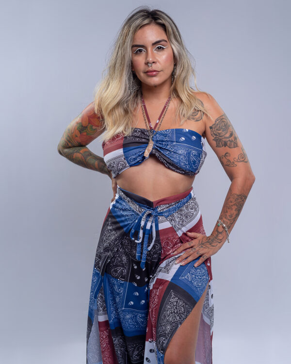 CONJUNTO CALÇA/VESTIDO